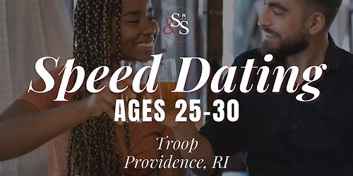 Speed Dating Ages 25-30 in Providence, RI at Troop