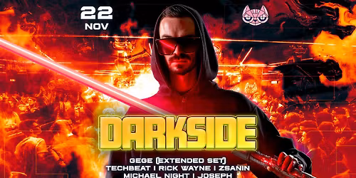 DARKSIDE ⚫️ GEGE ALL NIGHT LONG ✘ CAT BUDAPEST // 11.22.