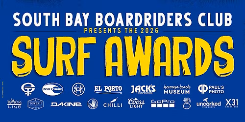 SOUTH BAY SURF AWARDS 2026