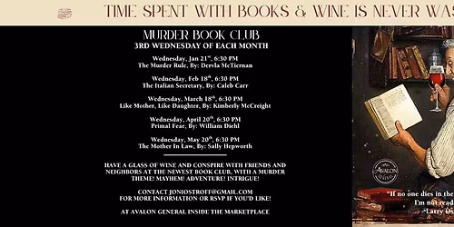 Murder Mystery Book Club