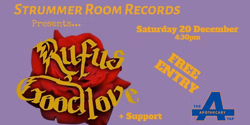 Strummer Room RecordsPresents... Rufus Goodlove + Beard of Destiny