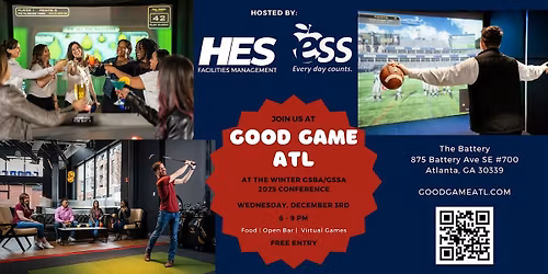 HES\/ESS Evening at Good Game ATL