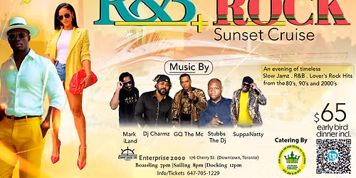 Slow Jamz, R&B and Lover's Rock Sunset Cruise {A Splash Of Yellow}
