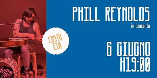 Phill Reynolds in concerto