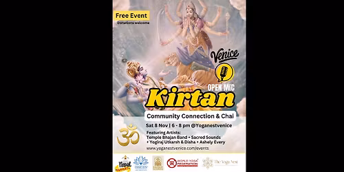 Kirtan + Open Mic