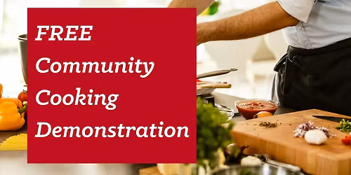 Free Community Cooking Demonstration