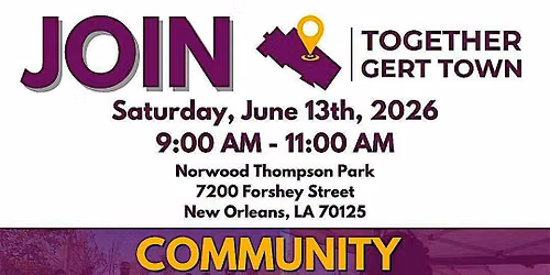 Together Gert Town in partnership w\/ District B Clean Up
