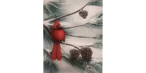 Winter Wonderbird - Paint and Sip in Tyler | Classpop!\u2122