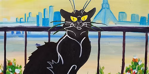 Paint Chat Noir In Paris, Leeds