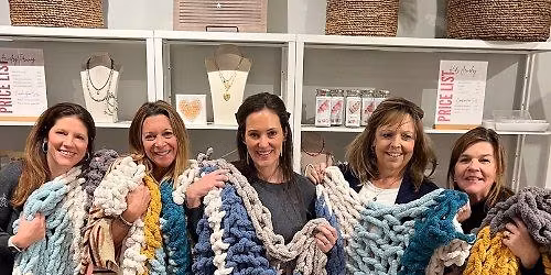Chunky Knit Blanket Workshop  