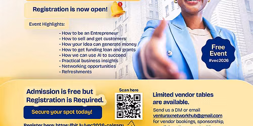 VenturaX Entrepreneurship Conference (VEC) 2026: From Idea to Income