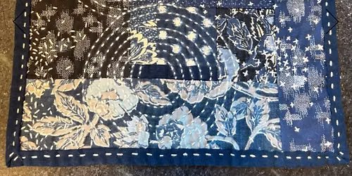 First Sunday Sashiko! - with Elizabeth Martin 12pm-2pm, 7\/5, &\/or 8\/2