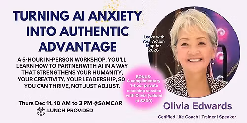 Turning AI Anxiety into Authentic Advantage with Olivia Edwards