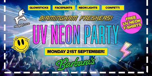 Birmingham Freshers UV NEON Party
