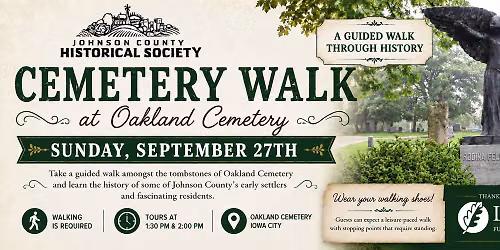 History Tour: Cemetery Walk