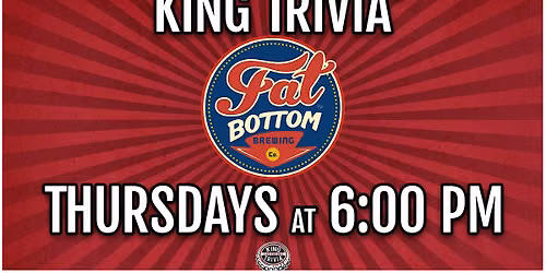 Trivia Night at Fat Bottom Brewing
