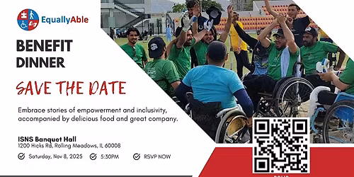 EquallyAble Benefit Dinner Chicago SaveTheDate