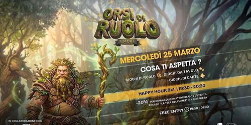 ORSI DI RUOLO & MORE!