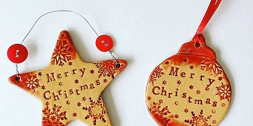 Make 3 Ceramic Christmas Decorations