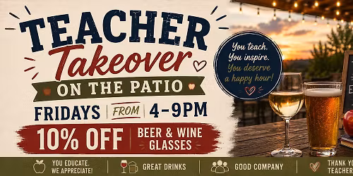 Teacher Takeover on the Patio