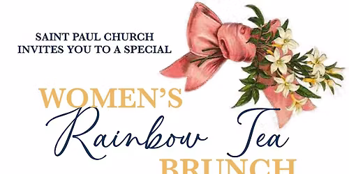 Women\u2019s Rainbow Tea Brunch