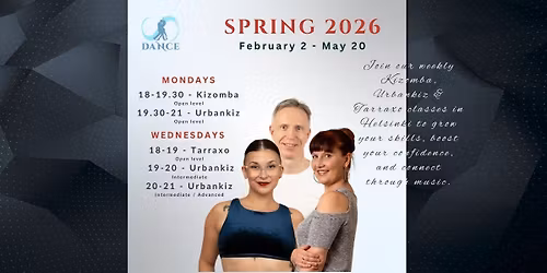 SPRING 2026 WEEKLY CLASSES