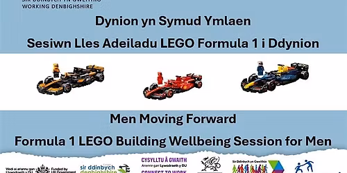 Dynion yn Symud Ymlaen - Lego Formula 1\/Men Moving Forward - Lego Formula 1