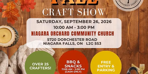 2026 Fall Craft Show