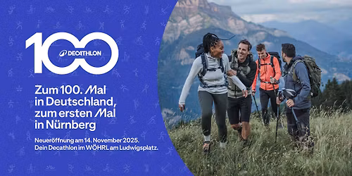 Decathlon goes N\u00fcrnberg - 100. Filiale in Deutschland