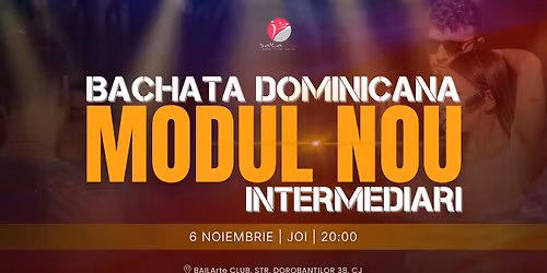 Modul BACHATA DOMINICANA | 6 Noiembrie - Cluj-Napoca