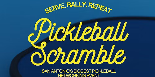 Young Black San Antonio Pickleball Scramble