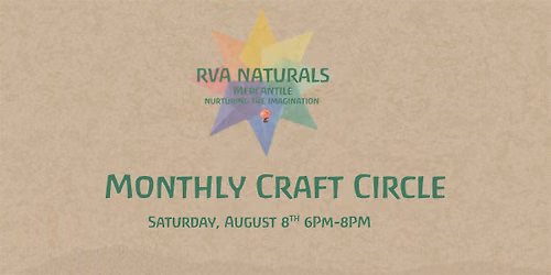 RVA Natural's Monthly Adult Craft Circle