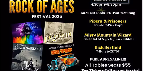 ROCK OF AGES FESTIVAL