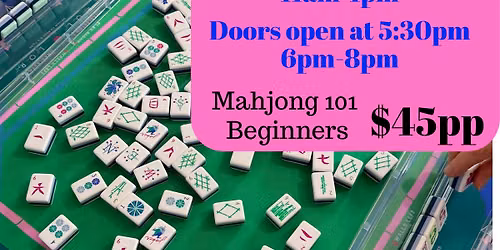 Mahjong Tuesday Tiles & Tea