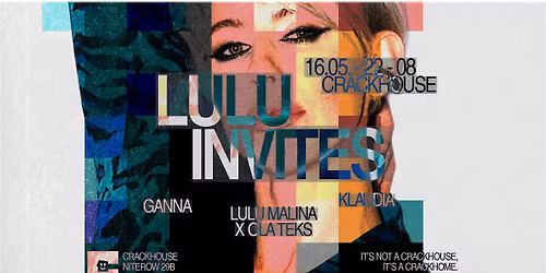 LULU MALINA x OLA TEKS [*FREE ENTRY] | CRACKHOUSE