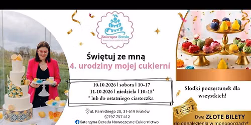4 urodziny cukierni!