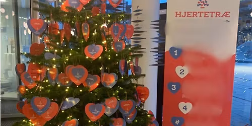 Hjertetr\u00e6et pyntes