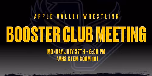 BOOSTER CLUB MEETING