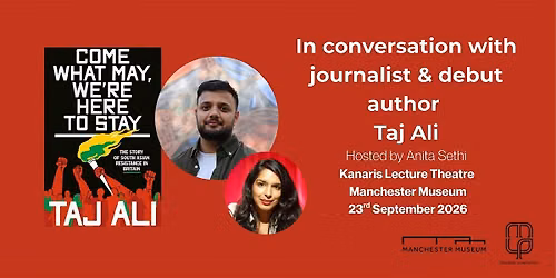Come what may, we\u2019re here to stay, in conversation with Taj Ali