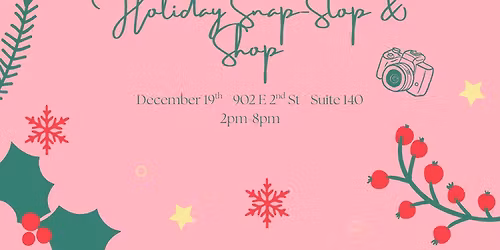 Holiday Snap-Stop & Shop