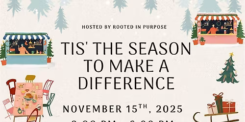 Tis' The Season To Make A Difference