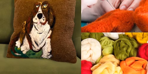 Needle Felted Pillows