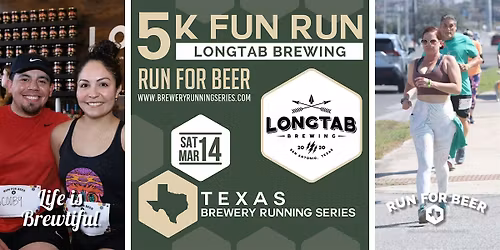 5k Beer Run x Longtab Brewing | Texas Brewery Running Series