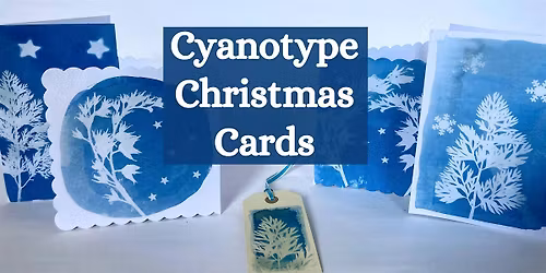 Cyanotype Christmas cards
