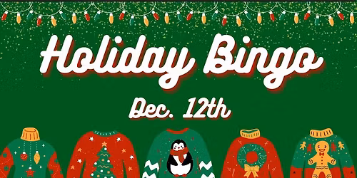 Holiday Bingo (21+)