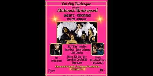 Cin City Burlesque - 18+ With Valid ID