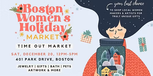 Boston Women\u2019s Holiday Market at Time Out Market