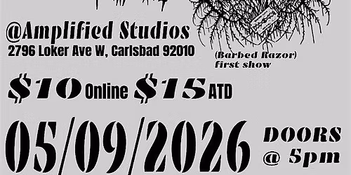 POSER BOOKING PRESENTS: Hardcore x Powerviolence Showcase