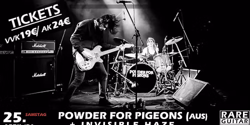 Powder for Pigeons + Invisible Haze