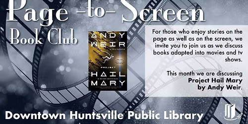 Page to Screen Book Club